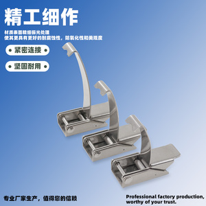 อุปกรณ์ยึดกล่องเครื่องมือ กระเป๋าเดินทาง  แบบล็อค  วัสดุสแตนเลส 304 ยี่ห้อ Anwang - Product Image 3