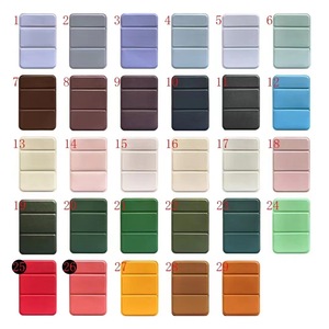 Bán buôn Tùy chỉnh màu PU da gấp điện thoại di động đứng với <span class=keywords><strong>3M</strong></span> Sticker - Product Image 2