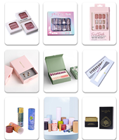 Boîtes en carton blanc pliables personnalisées pour l'emballage de produits cosmétiques et de soins de la peau