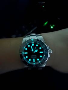 맞춤형 럭셔리 자동 시계 OEM 904L 스틸 사파이어 공장 직판 - Product Image 6