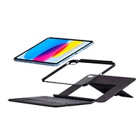Étui clavier pour iPad 10 personnalisable, détachable, étanche et antichoc, avec support pour stylet et pavé tactile rétroéclairé, nouveau produit