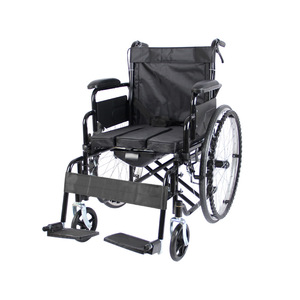 Kaizhi Manual Wheelchair With Liftable Armrests <b>Foldable</b> Lightweight For Elderly And Disabled - Product Image 2