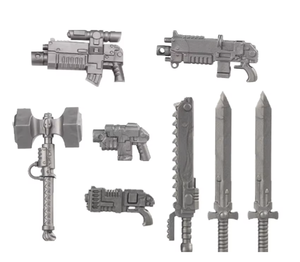 ตัวต่อทหารจิ๋ว <span class=keywords><strong>Star</strong></span> Military 40k <span class=keywords><strong>Star</strong></span> Warrior <span class=keywords><strong>Empire</strong></span> War อาวุธปืน ของเล่นตัวต่อพีวีซี บรรจุในถุงพลาสติก OPP - Product Image 6