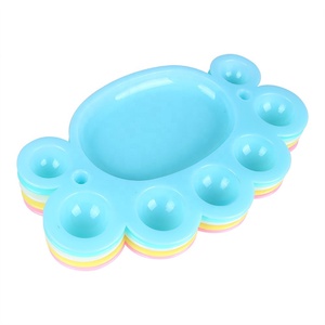 <span class=keywords><strong>Palette</strong></span> <span class=keywords><strong>de</strong></span> <span class=keywords><strong>peinture</strong></span> <span class=keywords><strong>acrylique</strong></span> transparente pour enfants, en plastique, pour artistes, vente en gros - Product Image 3