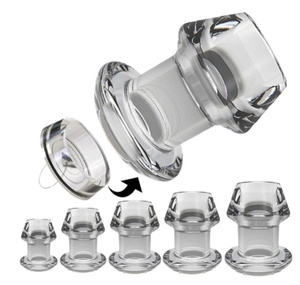 Hollow Anal Plug Sex Toys Vagina <strong>Anus</strong> Dilator Anal <strong>Speculum</strong> Expander Transparent Buttplug Prostate Massage - Product Image 1