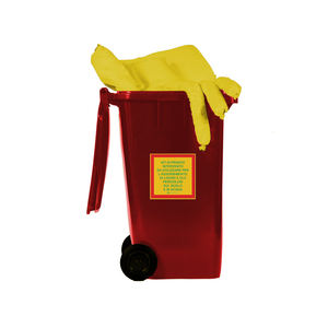 Carvel 580x735x1065mm <b>wheeled</b> <b>bin</b> with chemical absorbent material, 346lt - Product Image 1