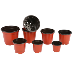 90 110 120 130 150 160 180mm Planter Display Flower Plant Pot Plastic Nursery Pots
