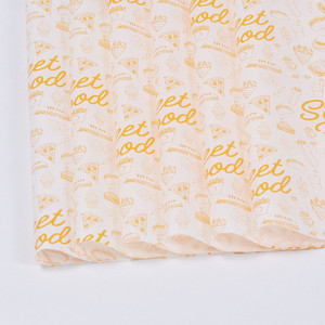 Papier sulfurisé personnalisé en gros, de qualité alimentaire, pour emballage de burgers et sandwichs - Product Image 2
