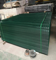 Panneau de treillis métallique soudé en acier galvanisé à maille hollandaise, plié et soudé en 3D sur mesure, pour périmètre de jardin, ferme et usage commercial