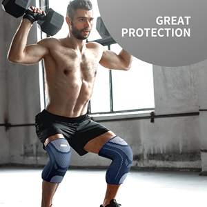 PROIRON Körperschutz U-förmige Sportknieunterstützung in Paar, Kompression Kniehummelschutzhülle, rutschfeste Kniebandage für Training Jogging - Product Image 4