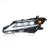 Faros Delanteros LED de Alto Rendimiento de 6000K para Toyota Camry 2018-2023, 12V, Carcasa Resistente a la Corrosión de ABS, Conexión Plug+Play