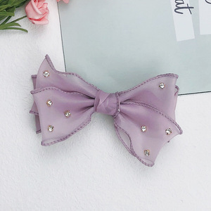 <span class=keywords><strong>Barrette</strong></span> pour femmes fille strass cristal perle grande pince à cheveux épingle à cheveux nœud géométrique fleur tête accessoires vente en gros - Product Image 6