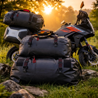Sac de voyage étanche 60L en PVC, directement de l'usine, idéal pour la navigation, le camping, la moto et les voyages en plein air