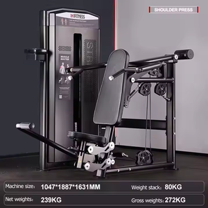 Commerciële Gym Pin Load Selectie Schouderpers <span class=keywords><strong>Machine</strong></span>-Pin-Geladen Selectieapparatuur Voor Gerichte Schoudertrainingen - Product Image 4