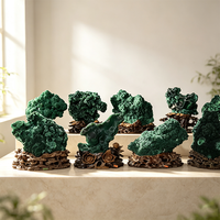 Vente en gros de malachite naturelle brute, pierres brutes, spécimens minéraux pour la décoration de la maison