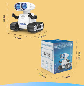 AIrobot2.4GHz Rechargeable Intelligent <b>Remote</b> <b>Control</b> <b>Robot</b> Light Music & Dancing Electronic Toy Plastic 1:5 Scale Christmarobot - Product Image 2