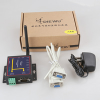 Convertidor RS232 a inalámbrico Ethernet y WIFI a servidor serie RS232/RS485 Comunicación inalámbrica inteligente Datos de puerto serie múltiple