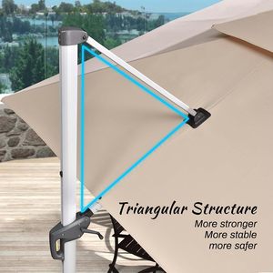 Sombrilla <span class=keywords><strong>de</strong></span> jardín <span class=keywords><strong>de</strong></span> poliéster, sombrilla <span class=keywords><strong>de</strong></span> patio en voladizo <span class=keywords><strong>de</strong></span> metal, <span class=keywords><strong>sombrillas</strong></span> para exteriores <span class=keywords><strong>de</strong></span> 20 pies, <span class=keywords><strong>sombrillas</strong></span> grandes para jardín - Product Image 6