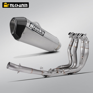 ระบบท่อไอเสียรถจักรยานยนต์ NlkHanm <span class=keywords><strong>Hayabusa</strong></span> GSX1300R <span class=keywords><strong>GEN3</strong></span> แบบเต็มระบบ รุ่นปรับแต่ง Brock CT ปี 2021-2025 - Product Image 1