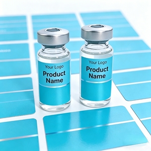 Étiquettes personnalisées pour flacons de peptides de <span class=keywords><strong>laboratoire</strong></span>, autocollants adhésifs de haute qualité 3ml 10ml pour usage pharmaceutique - Product Image 4