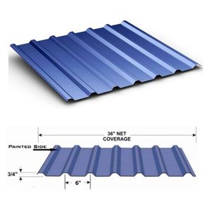 Máquina Perfiladora de Lámina para Techo PBR R U con Acabado PPGI, Máquina para Fabricar Paneles de Revestimiento y Paredes - Product Image 2