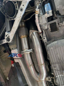 BMW G80 G82 G83 M3 M4 S58 tek orta boru için Brace ile tek orta boru - Product Image 6