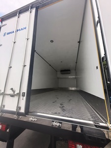 Camion frigorifique personnalisé SHACMAN pour le transport de poulet, de poisson, de viande, de lait et de légumes, double cabine, fabriqué en Chine - Product Image 2