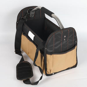 Sacs et étuis spéciaux en polyester durable, pliables, multi-poches, avec fermeture éclair, pour kit de tuyaux en acier portable de 16 pouces sur mesure - Product Image 3