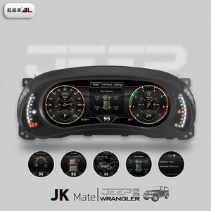 ขายส่งมาตรวัดความเร็วแบบดิจิตอลขนาด 12.3 นิ้ว สำหรับรถยนต์ จอ LCD แสดงผลมาตรวัดความเร็วและระยะทาง สำหรับรถจี๊ป แรงเลอร์ JK ปี 2011-2018 พวงมาลัยซ้าย/ขวา รับประกัน 1 ปี - Product Image 2