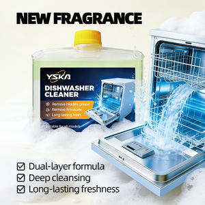 Puissant dégraissant et détartrant liquide de qualité alimentaire 200 ml au parfum frais de citron pour la vaisselle et la maison - Product Image 2