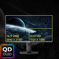 Moniteur de jeu OLED Quantum Dot 321UPX QD-OLED, 32 pouces, 4K UHD, 3840 x 2160, 3 ms, 240 Hz, True Black HDR 400, 15 W