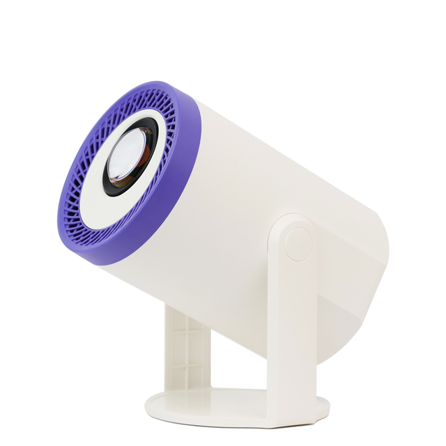 Wholesale OEM/ODM Mini Projector 200ANSI Lumens 720p Resolution WiFi6 Support 4K Decode Potable Projector