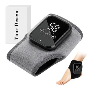 0728 Bulk Order <b>Ankle</b> Heating Pad 15 Min Intelligent Timing Foot <b>Warmer</b> Type-c Rechargeable Massager for Muscle Fatigue - Product Image 4