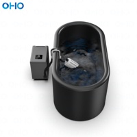Refroidissement fiable 39 ℉   Baignoire de refroidissement à glace facile à installer avec compresseur et composants essentiels