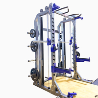 Rack de musculación de alta resistencia con barra de dominadas integrada y soportes para discos de pesas para entrenamiento de cuerpo completo