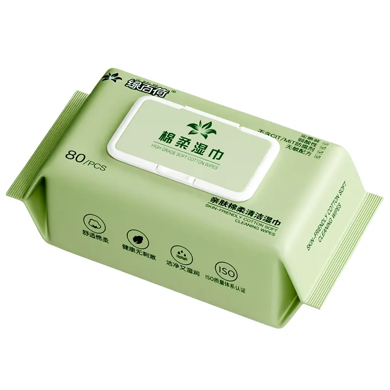 Low Price Disposable Organic Baby Water Wipes Unscented Wipes For Hands Face China Factory Wet Wipes
