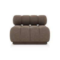 Fauteuil design modulaire moderne à bulles de pixels, sans accoudoirs, pour salon, mobilier de salon, fauteuil individuel rembourré