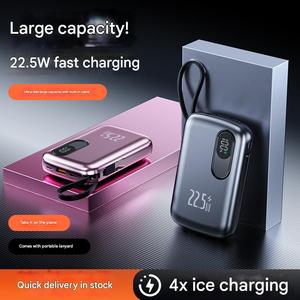 OEM แบตสำรองขนาดเล็กที่สุดแบบพกพา ชาร์จไร้สาย ไม่ต้องใช้สายชาร์จ แบตสำรองขนาดเล็กสำหรับโทรศัพท์มือถือ iPhone - Product Image 5