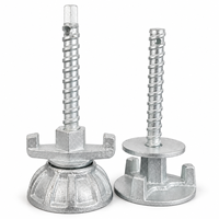 Ensemble d'écrous de serrage combinés Tengrui avec base universelle filetée M17 et tige filetée de 200 mm pour fixation de support de carotteuse à béton