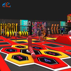 Feirui Vente en gros d'équipements d'amusement intérieurs comprenant des châteaux gonflables à trampoline, des murs d'escalade, des terrains de jeux pour parcs à trampolines - Product Image 1