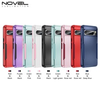 Novelcases Coque de téléphone antichoc robuste en TPU, design personnalisé, style uni, protection renforcée, étui en caoutchouc pour Google Drop