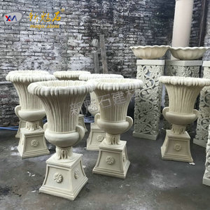 Nuevas Macetas de Imitación de Piedra Arenisca Magic Stone Grc, Esculturas para Patio Exterior, Decoración de Paisajes para Inmobiliarias - Product Image 2