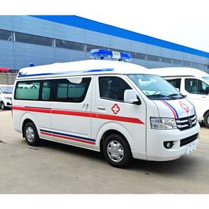 <span class=keywords><strong>Ambulance</strong></span> de transport médical Foton G9 ALS/BLS 4x2, conduite à droite ou à gauche, diesel ou essence, double carburant, pour patients d'urgence - Product Image 2