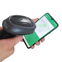 Escáner de Código de Barras Portátil Mindeo MD6600-HD para Supermercado, Económico, 1D 2D, USB, Compatible con Android, Lector de Códigos de Barras Móvil, Escaneo Automático de Inventario