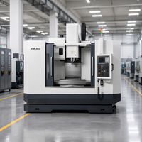 Centre d'usinage vertical CNC VMC855, fraiseuse BT40, magazine 24 outils, déplacement 800 x 550 x 550 mm, pour usinage de pièces automobiles et de quincaillerie