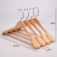 Cintre triangulaire en bois lisse et polyvalent, empilable, pour vêtements, fabrication chinoise