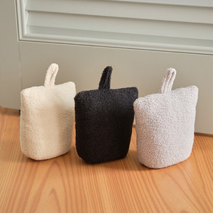 Tope de puerta para decoración del hogar, tela de lino y algodón, diseño minimalista, bola anticolisión para decoración del hogar, restaurante, bar - Product Image 2