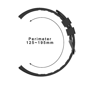 Correa de Repuesto de Silicona de Alta Calidad de 22mm <span class=keywords><strong>para</strong></span> <span class=keywords><strong>Reloj</strong></span> Inteligente <span class=keywords><strong>Samsung</strong></span> HUAWEI Xiaomi Honor - Product Image 3