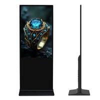 Quiosco Digital Dinámico, soluciones publicitarias, paneles de pantalla táctil interactivos, soporte de suelo para exhibir tiendas minoristas