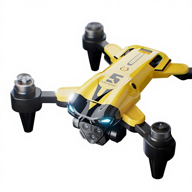 Cross-Border EBay HD Aerial Photography Drone M5 Foldable Beginner-Friendly Long-Endurance Remote-Controlled Plastic Quadcopter